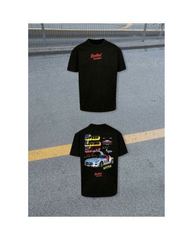 Maglia a Maniche Corte Uomo RADIKAL SLS RAUL ITUARTE Nero XXL