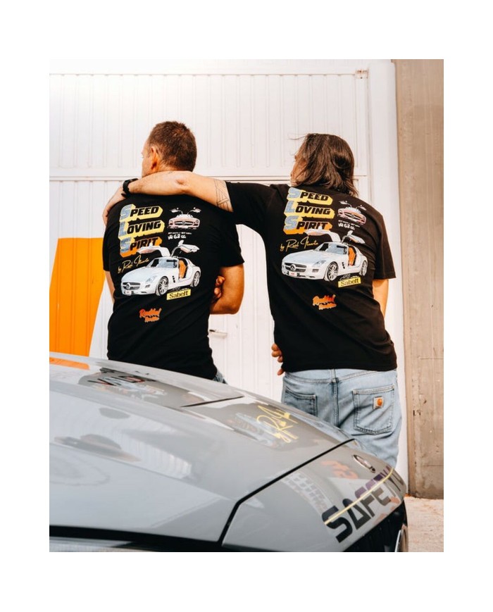 Maglia a Maniche Corte Uomo RADIKAL SLS RAUL ITUARTE Nero XXL Maglia a Maniche Corte Uomo RADIKAL SLS RAUL ITUARTE Nero XXL