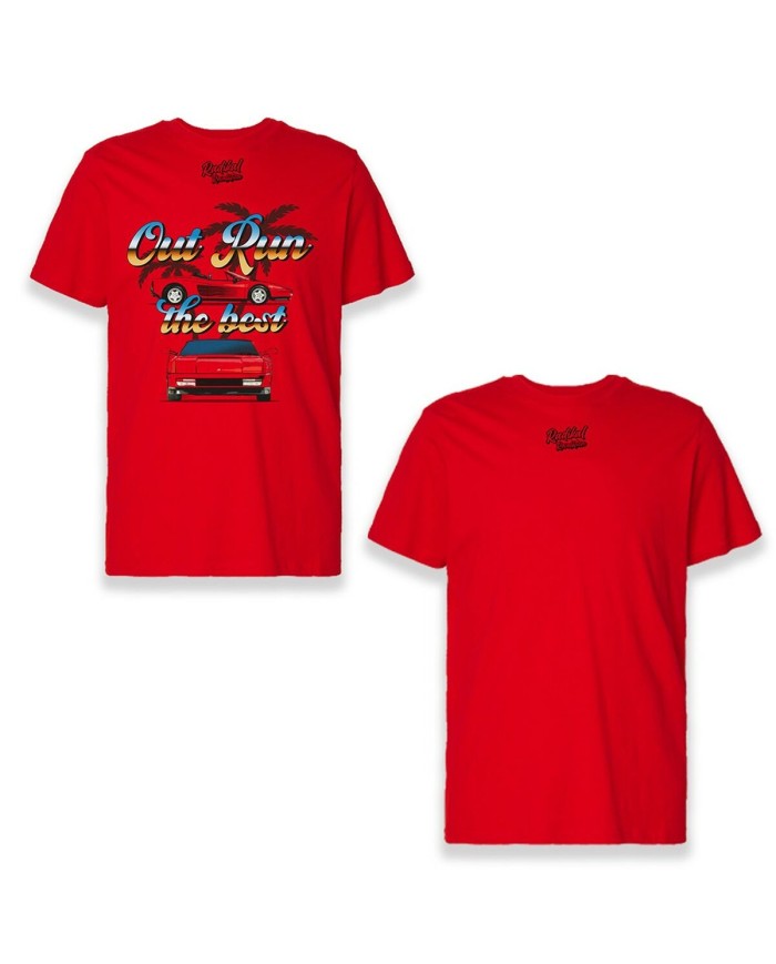 Maglia a Maniche Corte Uomo RADIKAL OUT RUN Rosso M Maglia a Maniche Corte Uomo RADIKAL OUT RUN Rosso M