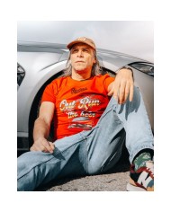 Maglia a Maniche Corte Uomo RADIKAL OUT RUN Rosso L