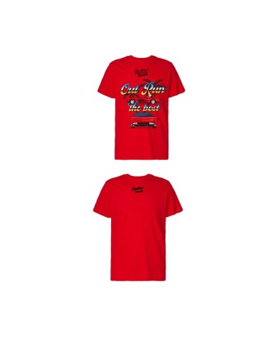 Maglia a Maniche Corte Uomo RADIKAL OUT RUN Rosso XL