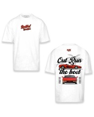 Maglia a Maniche Corte Uomo RADIKAL OUT RUN Bianco XXXL