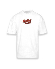 Maglia a Maniche Corte Uomo RADIKAL OUT RUN Bianco XXL