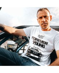 Maglia a Maniche Corte Uomo RADIKAL FOREVER YOUNG Bianco XL