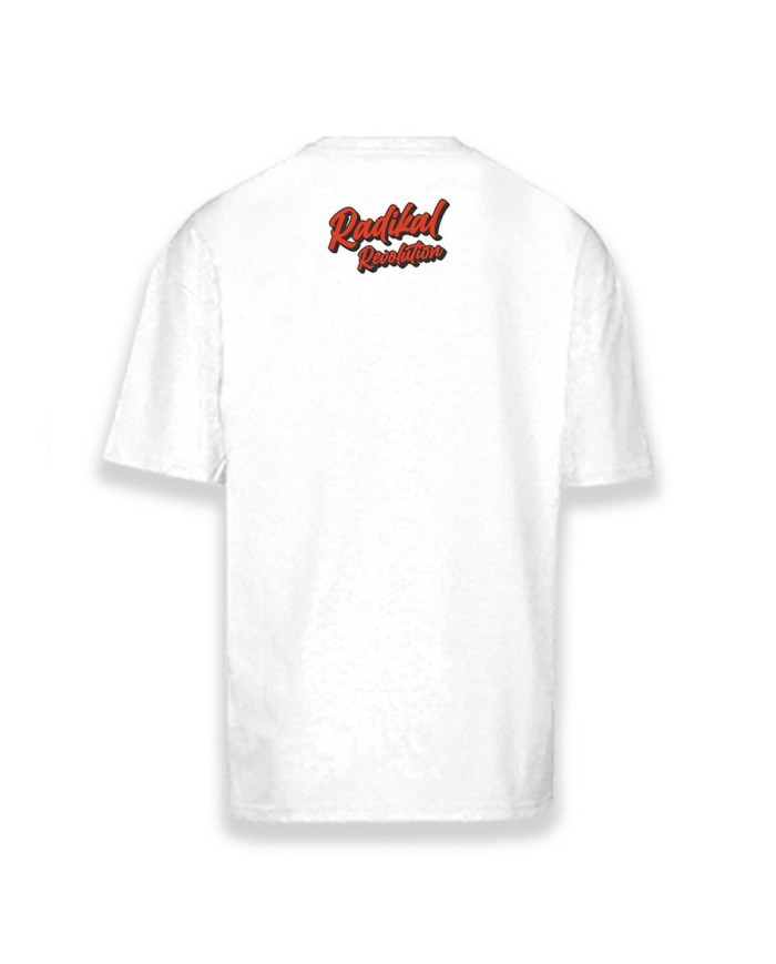 Maglia a Maniche Corte Uomo RADIKAL FOREVER YOUNG Bianco XL