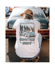 Maglia a Maniche Corte Uomo RADIKAL NICE TRACTOR NEAR THE BULLS Bianco XXL