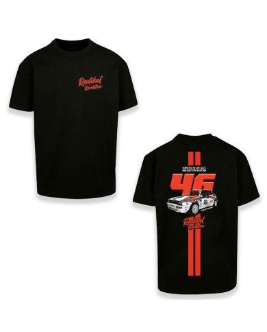 Maglia a Maniche Corte Uomo RADIKAL WINNERS NEVER QUIT Nero XL