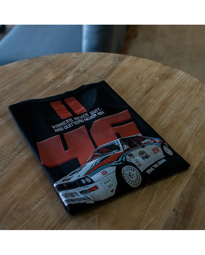 Maglia a Maniche Corte Uomo RADIKAL WINNERS NEVER QUIT Nero XL