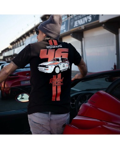 Maglia a Maniche Corte Uomo RADIKAL WINNERS NEVER QUIT Nero XL