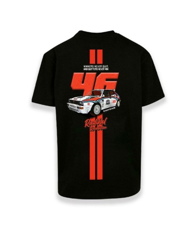 Maglia a Maniche Corte Uomo RADIKAL WINNERS NEVER QUIT Nero XL