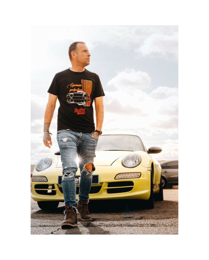 Maglia a Maniche Corte Uomo RADIKAL GERMAN PERFECTION Nero XXL