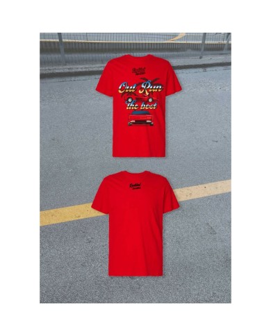 Maglia a Maniche Corte Uomo RADIKAL OUT RUN Rosso S