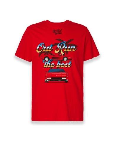 Maglia a Maniche Corte Uomo RADIKAL OUT RUN Rosso XXL