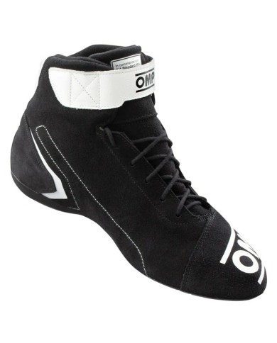 Stivali Racing OMP FIRST Nero/Bianco 45