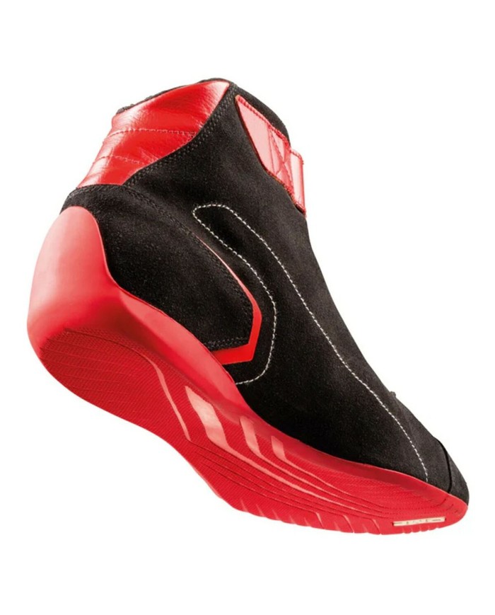 Stivali Racing OMP FIRST Nero/Rosso 45 Stivali Racing OMP FIRST Nero/Rosso 45