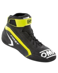 Stivali Racing OMP FIRST Giallo Grigio 39 Stivali Racing OMP FIRST Giallo Grigio 39