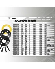 Kit di distanziali OMP OMPS08191501