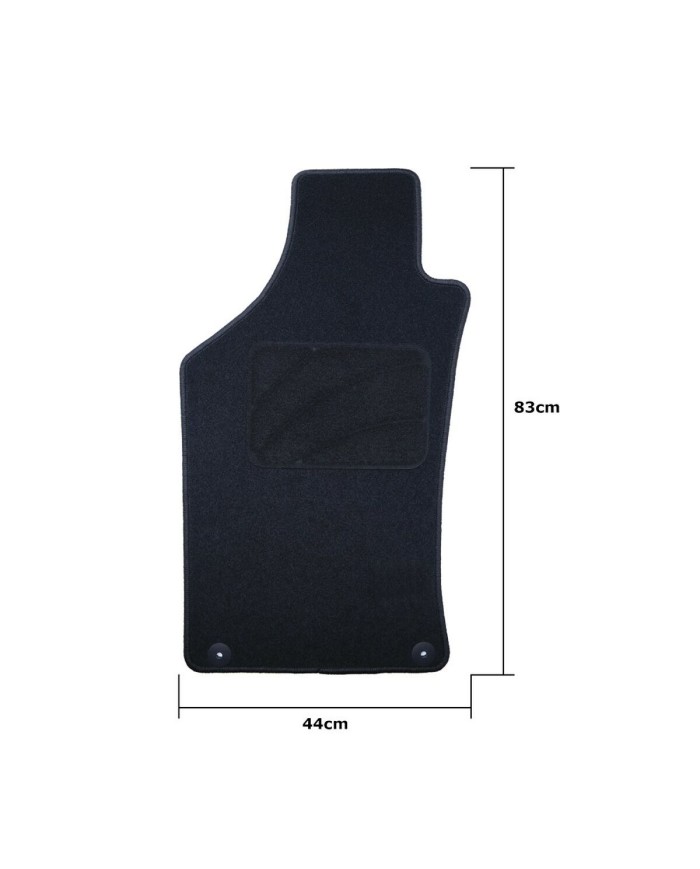 Set di Tappetini per Auto OCC Motorsport OCCD0001 5 Pezzi