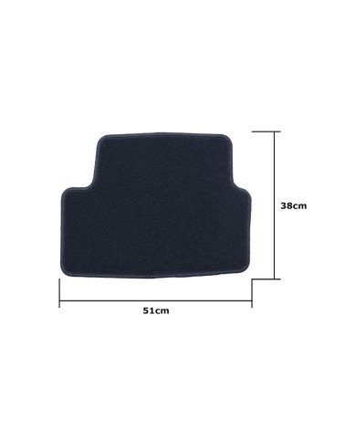 Set di Tappetini per Auto OCC Motorsport OCCD0004 5 Pezzi