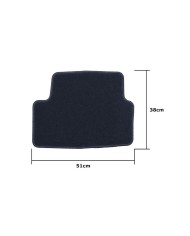 Set di Tappetini per Auto OCC Motorsport OCCD0004 5 Pezzi