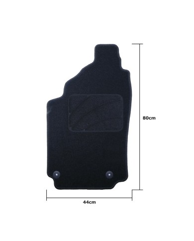 Set di Tappetini per Auto OCC Motorsport OCCD0002 5 Pezzi