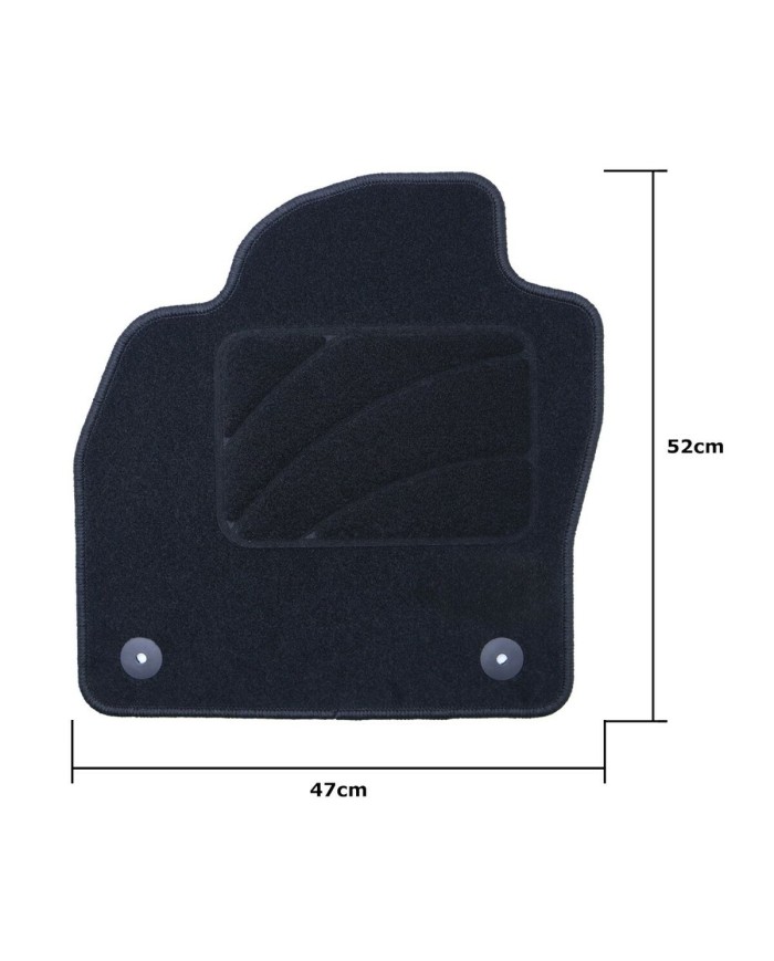 Set di Tappetini per Auto OCC Motorsport OCCD0004 5 Pezzi