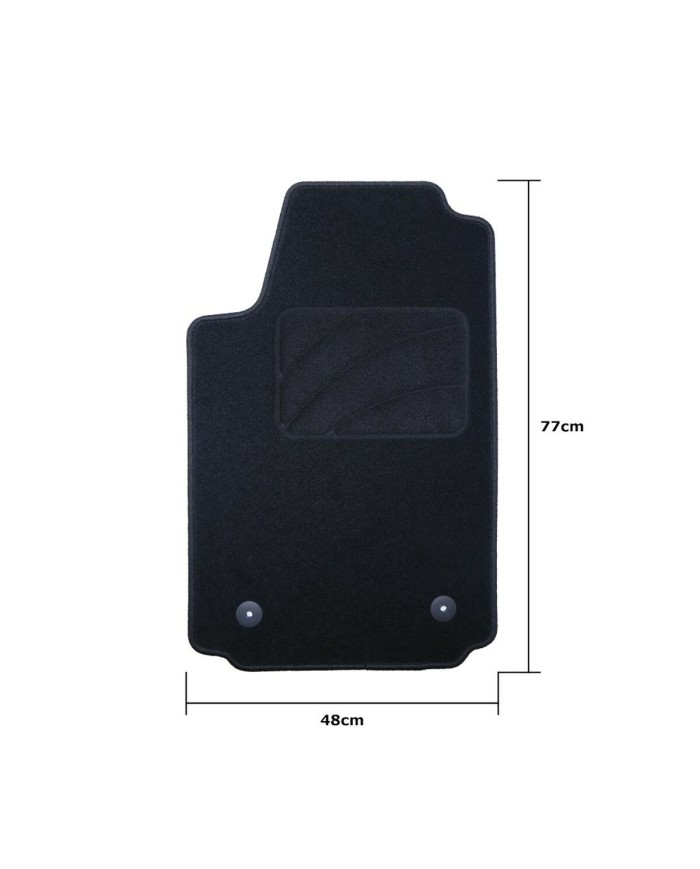 Set di Tappetini per Auto OCC Motorsport OCCD0005 5 Pezzi Set di Tappetini per Auto OCC Motorsport OCCD0005 5 Pezzi