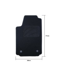 Set di Tappetini per Auto OCC Motorsport OCCD0005 5 Pezzi Set di Tappetini per Auto OCC Motorsport OCCD0005 5 Pezzi