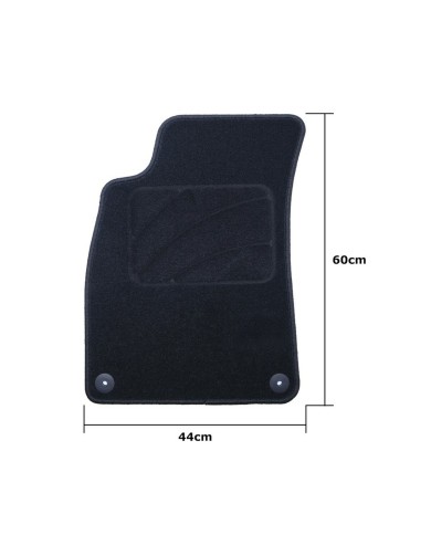 Set di Tappetini per Auto OCC Motorsport OCCD0012 5 Pezzi