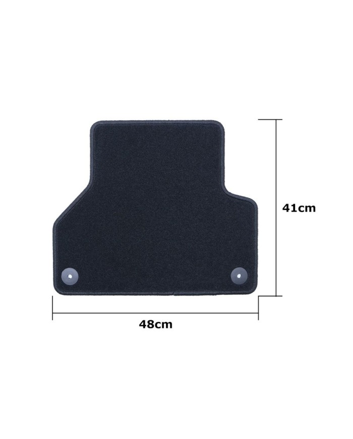 Set di Tappetini per Auto OCC Motorsport OCCD0015 5 Pezzi Set di Tappetini per Auto OCC Motorsport OCCD0015 5 Pezzi