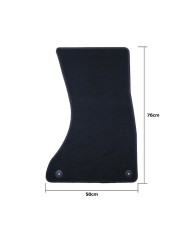 Set di Tappetini per Auto OCC Motorsport OCCD0016 5 Pezzi Set di Tappetini per Auto OCC Motorsport OCCD0016 5 Pezzi