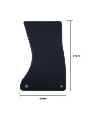 Set di Tappetini per Auto OCC Motorsport OCCD0017 5 Pezzi Set di Tappetini per Auto OCC Motorsport OCCD0017 5 Pezzi