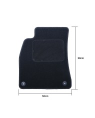 Set di Tappetini per Auto OCC Motorsport OCCD0017 5 Pezzi Set di Tappetini per Auto OCC Motorsport OCCD0017 5 Pezzi