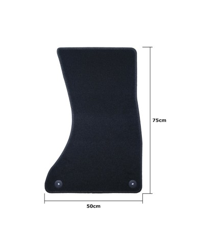 Set di Tappetini per Auto OCC Motorsport OCCD0018 5 Pezzi