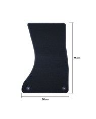 Set di Tappetini per Auto OCC Motorsport OCCD0018 5 Pezzi