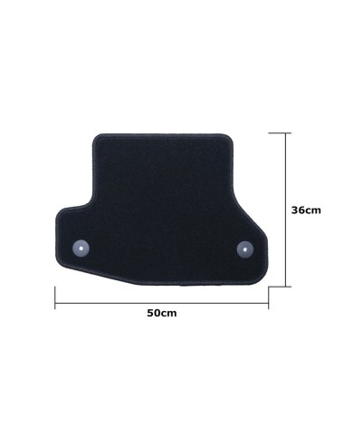 Set di Tappetini per Auto OCC Motorsport OCCD0020 5 Pezzi