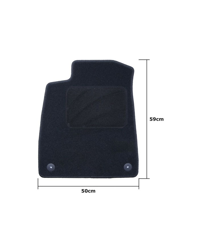 Set di Tappetini per Auto OCC Motorsport OCCD0020 5 Pezzi Set di Tappetini per Auto OCC Motorsport OCCD0020 5 Pezzi