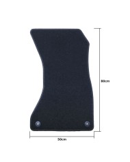 Set di Tappetini per Auto OCC Motorsport OCCD0021 5 Pezzi