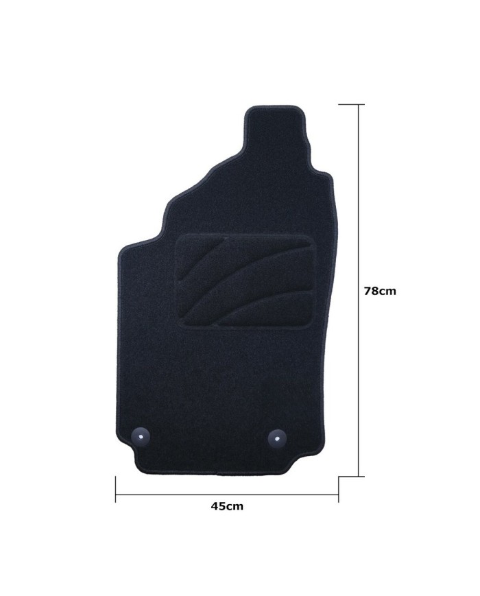 Set di Tappetini per Auto OCC Motorsport OCCD0022 5 Pezzi Set di Tappetini per Auto OCC Motorsport OCCD0022 5 Pezzi