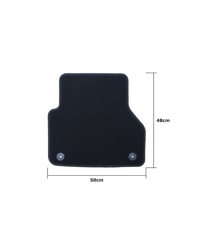 Set di Tappetini per Auto OCC Motorsport OCCD0028 5 Pezzi Set di Tappetini per Auto OCC Motorsport OCCD0028 5 Pezzi