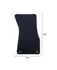 Set di Tappetini per Auto OCC Motorsport OCCD0028 5 Pezzi Set di Tappetini per Auto OCC Motorsport OCCD0028 5 Pezzi