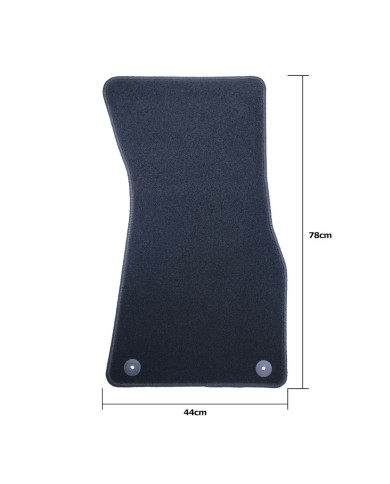 Set di Tappetini per Auto OCC Motorsport OCCD0029 5 Pezzi