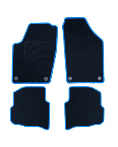 Set di Tappetini per Auto OCC Motorsport OCCVW0034BL Azzurro 5 Pezzi
