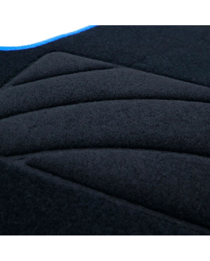 Set di Tappetini per Auto OCC Motorsport OCCVW0034BL Azzurro 5 Pezzi Set di Tappetini per Auto OCC Motorsport OCCVW0034BL Azzurro 5 Pezzi