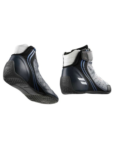 Stivali Racing OMP ONE EVO X Blu Marino 36