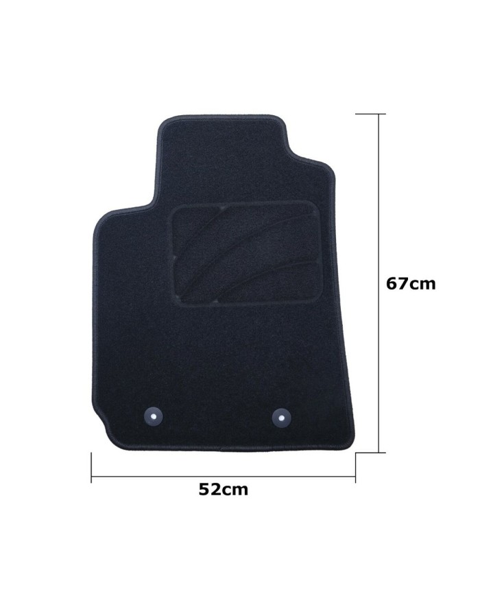 Set di Tappetini per Auto OCC Motorsport OCCAR0010 Alfa Romeo Brera Set di Tappetini per Auto OCC Motorsport OCCAR0010 Alfa Romeo Brera