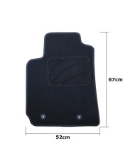 Set di Tappetini per Auto OCC Motorsport OCCAR0010 Alfa Romeo Brera Set di Tappetini per Auto OCC Motorsport OCCAR0010 Alfa Romeo Brera