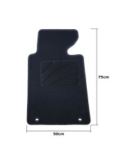 Set di Tappetini per Auto OCC Motorsport OCCBW0002 Bmw E34 Serie 5