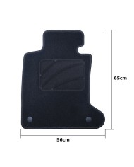 Set di Tappetini per Auto OCC Motorsport OCCBW0012 Bmw E61 Serie 5 Touring