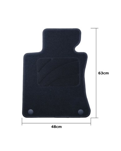 Set di Tappetini per Auto OCC Motorsport OCCBW0013 Bmw E63 Serie 6 Coupe